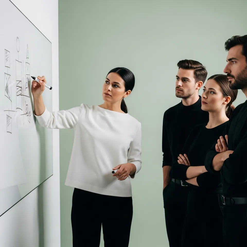 Sessione di coaching gruppo